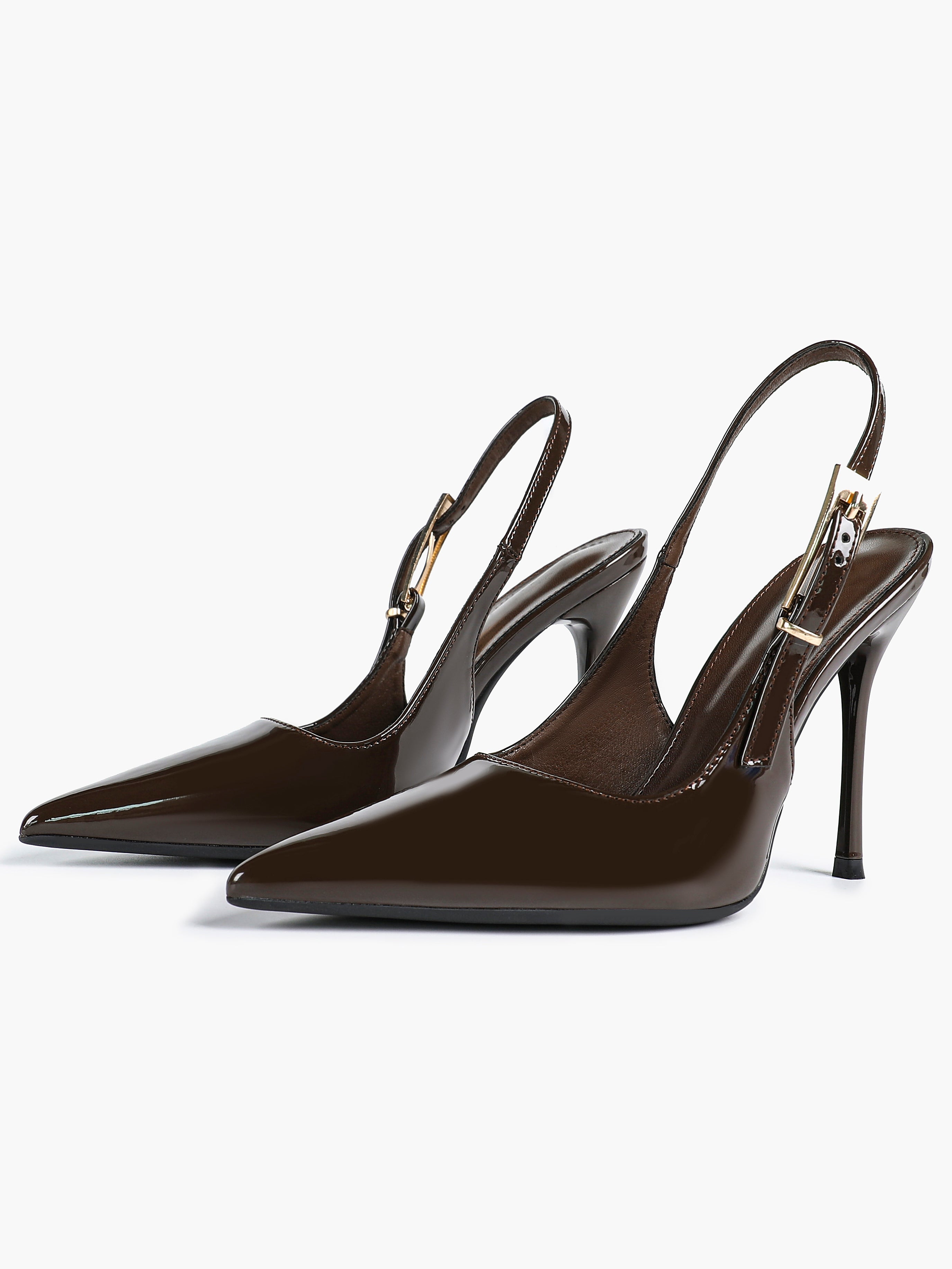 Women's Slingback Pointed Toe Heels-Timeless Elegant Pump