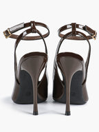 Pointed Toe Ankle Strap Classic Heels – Office Evening Pumps