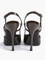 Pointed Toe Slingback Stiletto Heels | Elegant Dress Pumps
