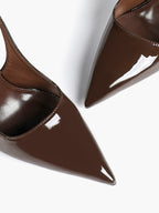 Women's Slingback Pointed Toe Heels-Timeless Elegant Pump