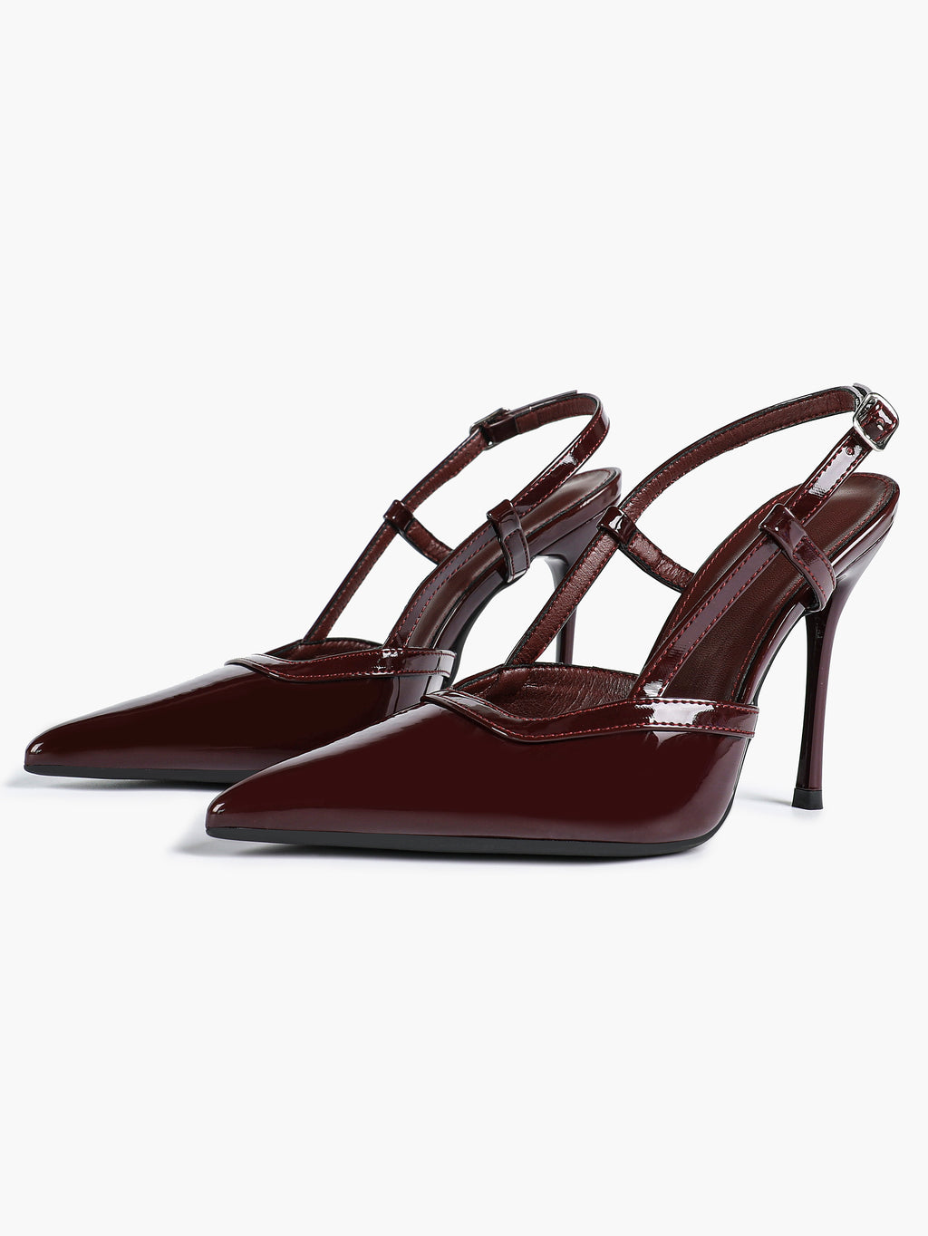 Pointed Toe Slingback Stiletto Heels | Elegant Dress Pumps