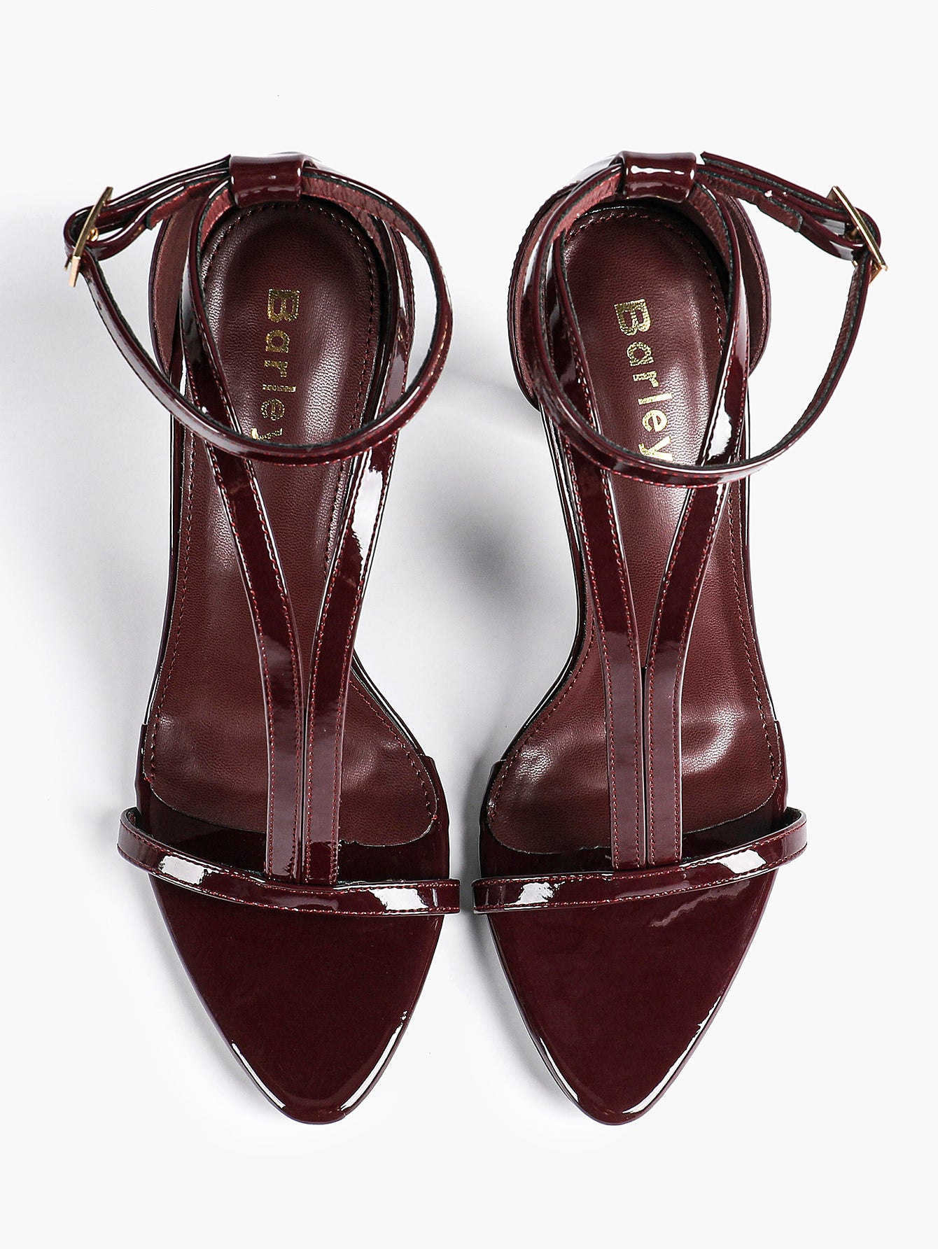 Women's Pointed Toe T-Strap High Heel Sandals -Summer, Wedding Guest, Date Night