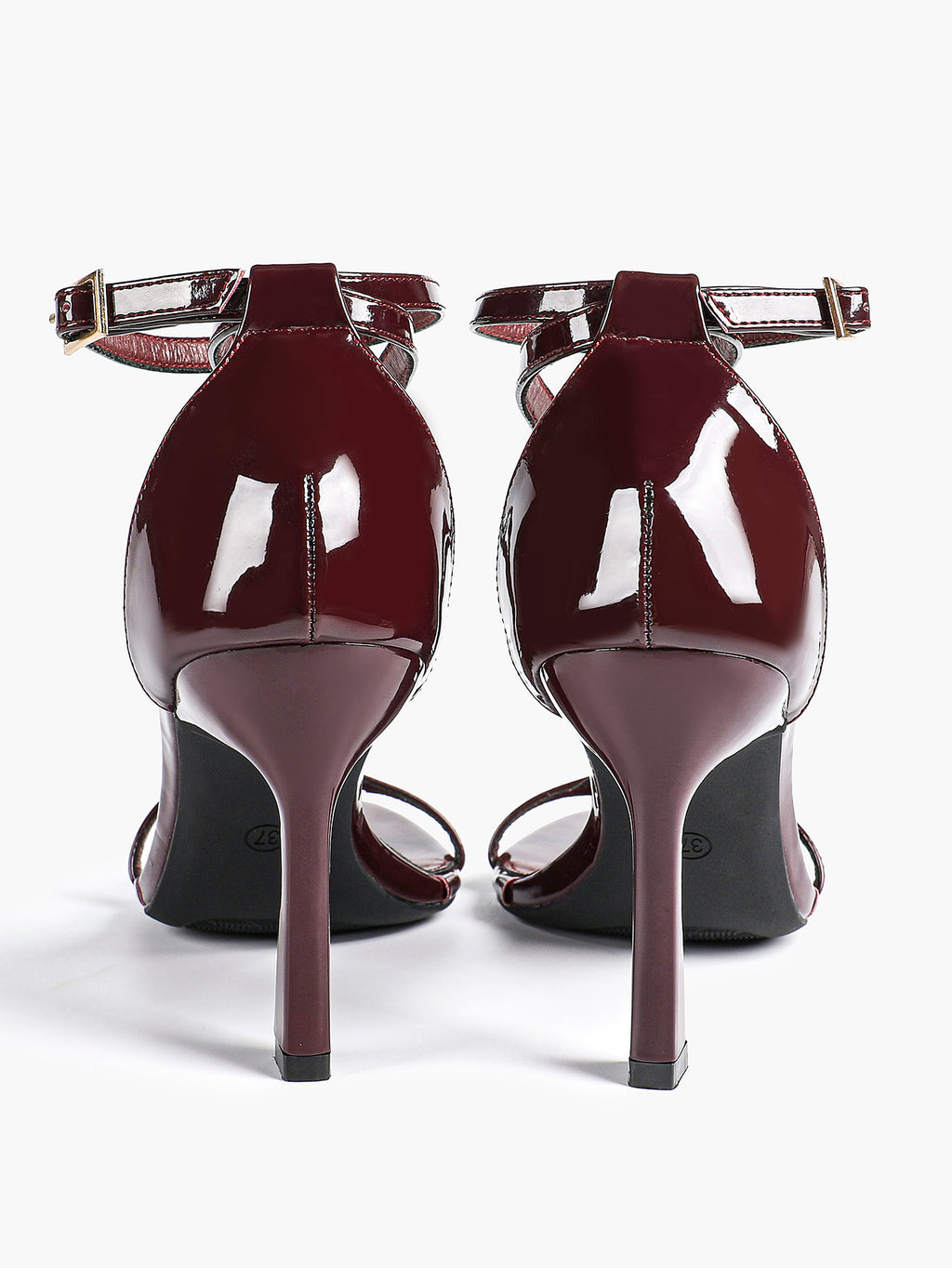 Women's Pointed Toe T-Strap High Heel Sandals -Summer, Wedding Guest, Date Night