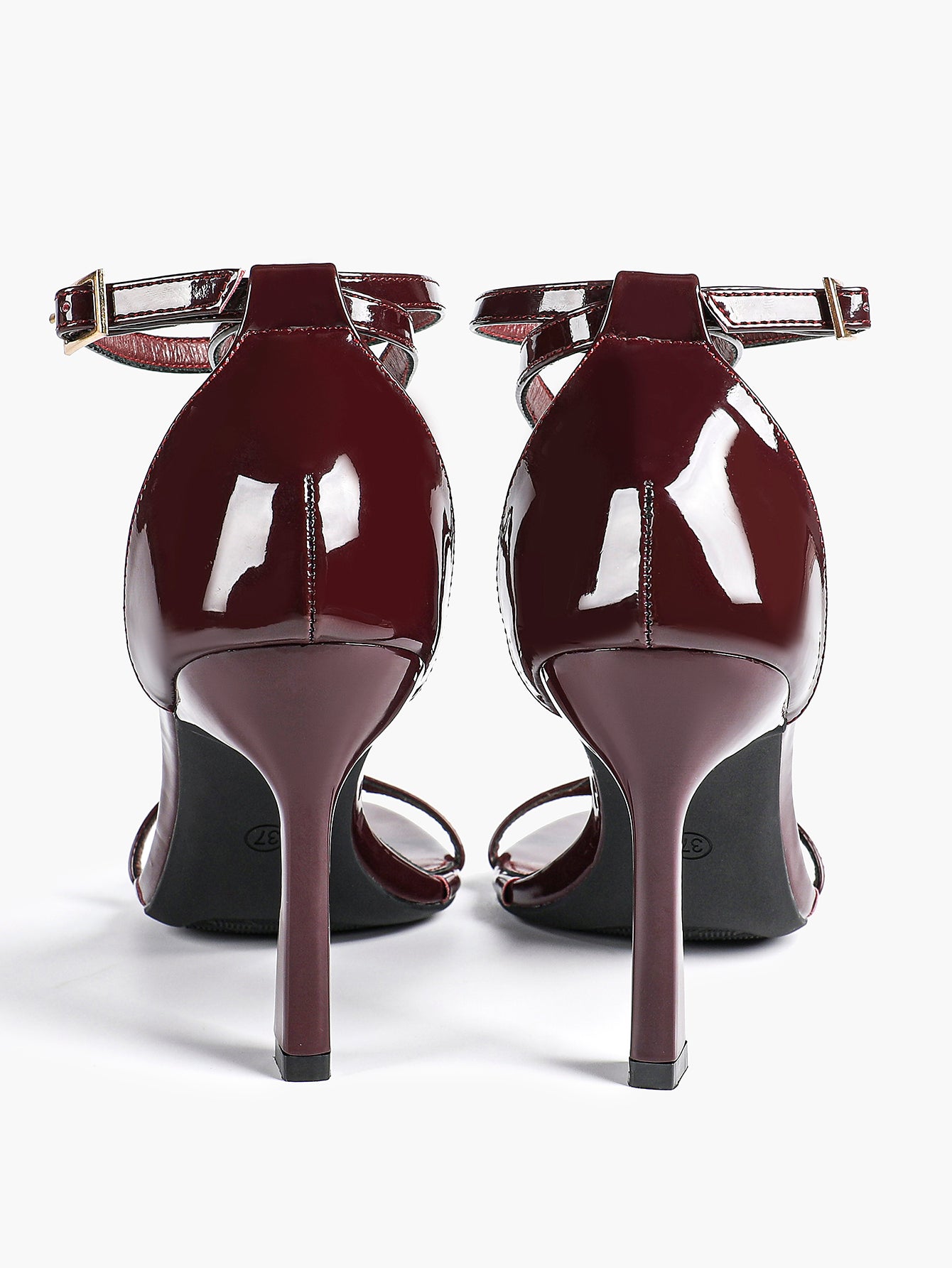 Women's Pointed Toe T-Strap High Heel Sandals -Summer, Wedding Guest, Date Night