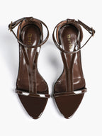 Women's Pointed Toe T-Strap High Heel Sandals -Summer, Wedding Guest, Date Night