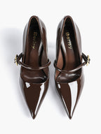 Pointed Toe Mary Jane Pumps Heels - Weddings Formal Event Heels
