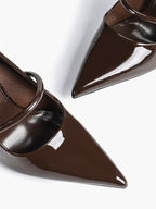 Pointed Toe Mary Jane Pumps Heels - Weddings Formal Event Heels