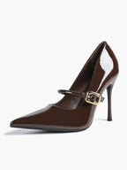 Pointed Toe Mary Jane Pumps Heels - Weddings Formal Event Heels