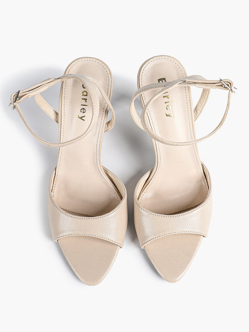 Open Toe Single Band Ankle Strap Heels Adjustable Sandals for Summer Date