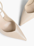 Pointed Toe Ankle Strap Classic Heels – Office Evening Pumps