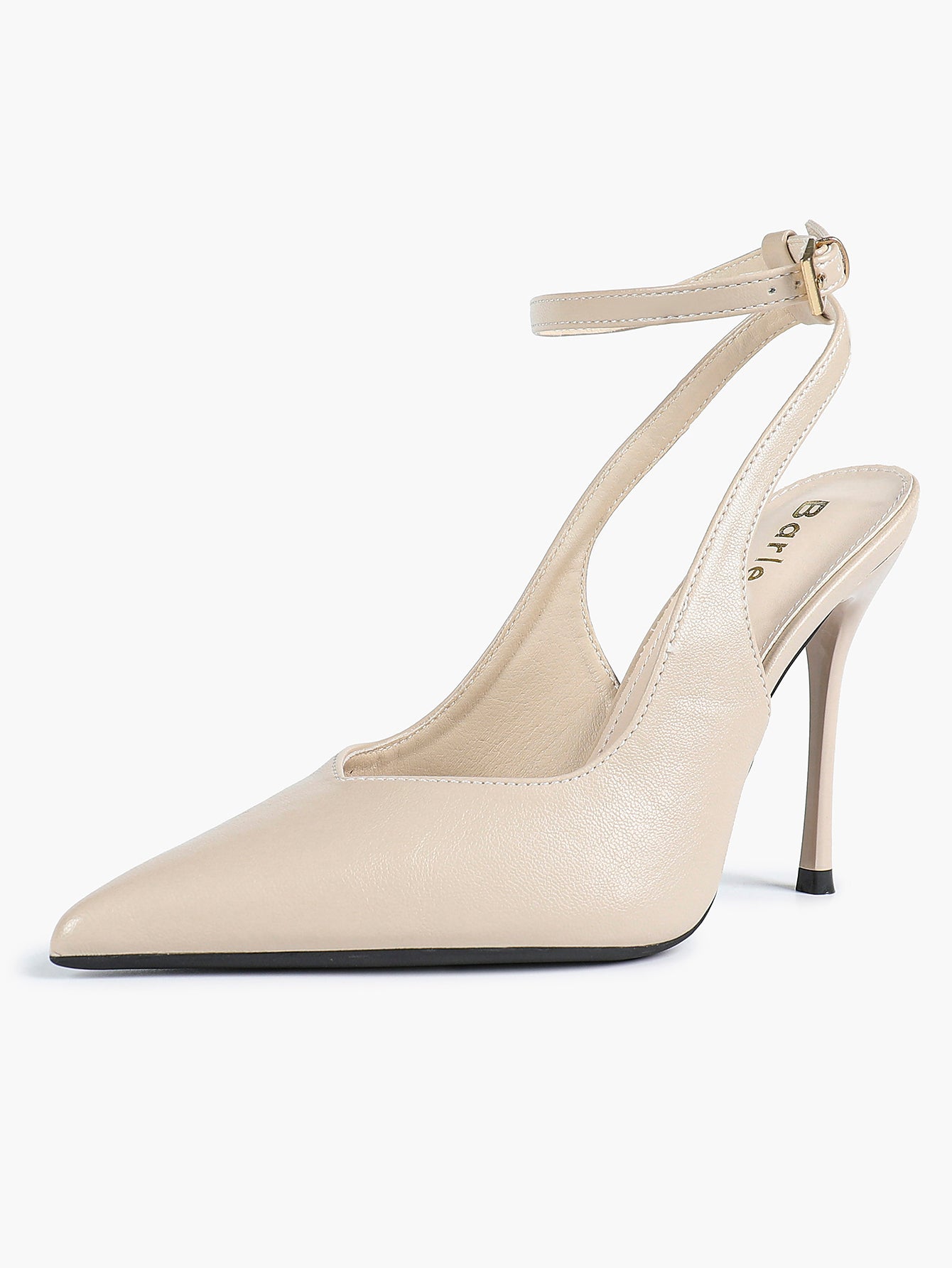 Pointed Toe Ankle Strap Classic Heels – Office Evening Pumps