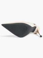 Glossy Patent Slingback Heels | Pointed Toe Formal Heels