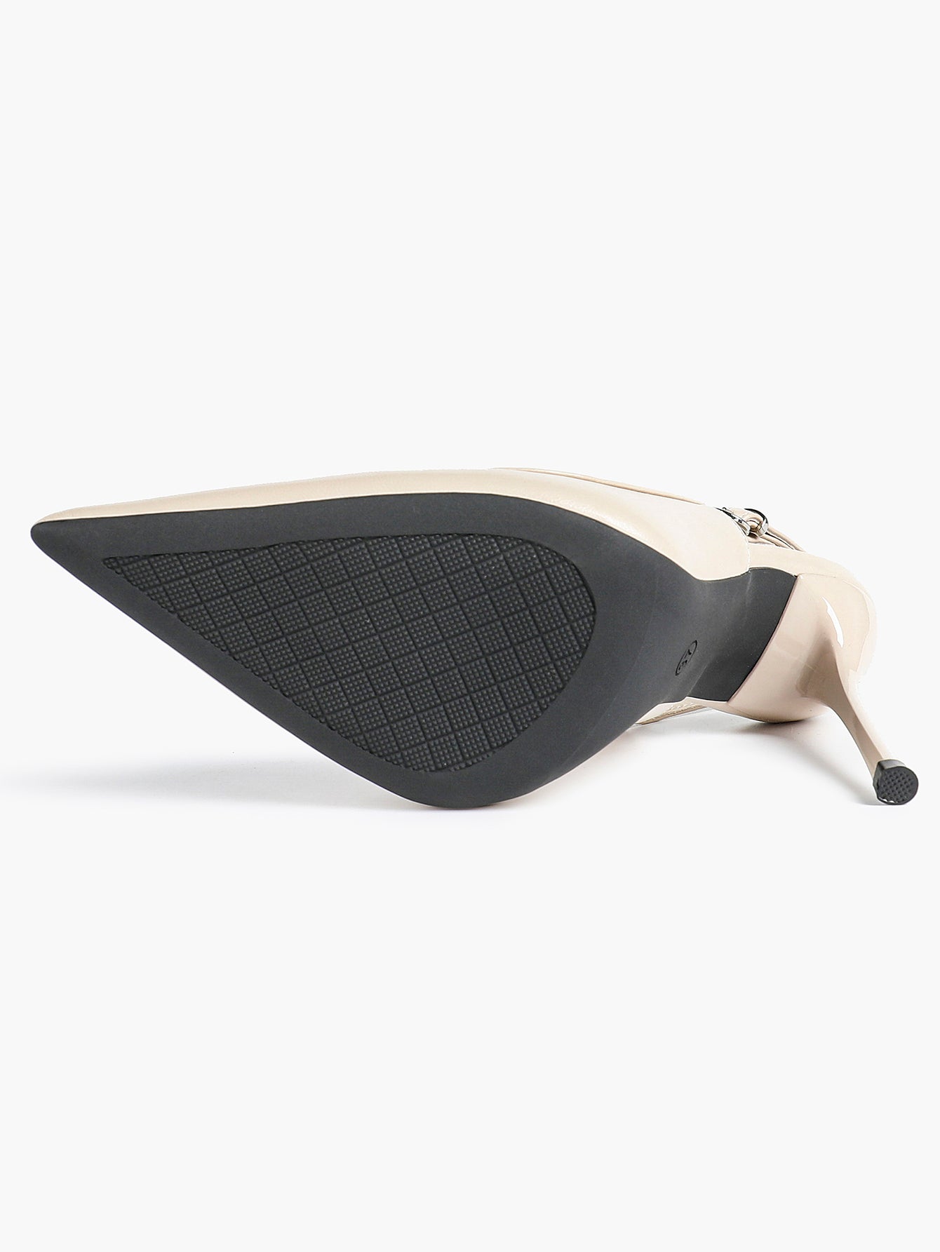 Glossy Patent Slingback Heels | Pointed Toe Formal Heels