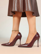 Pointed Toe Stiletto Heels Classic Formal Pumps for Business Office Daily Work
