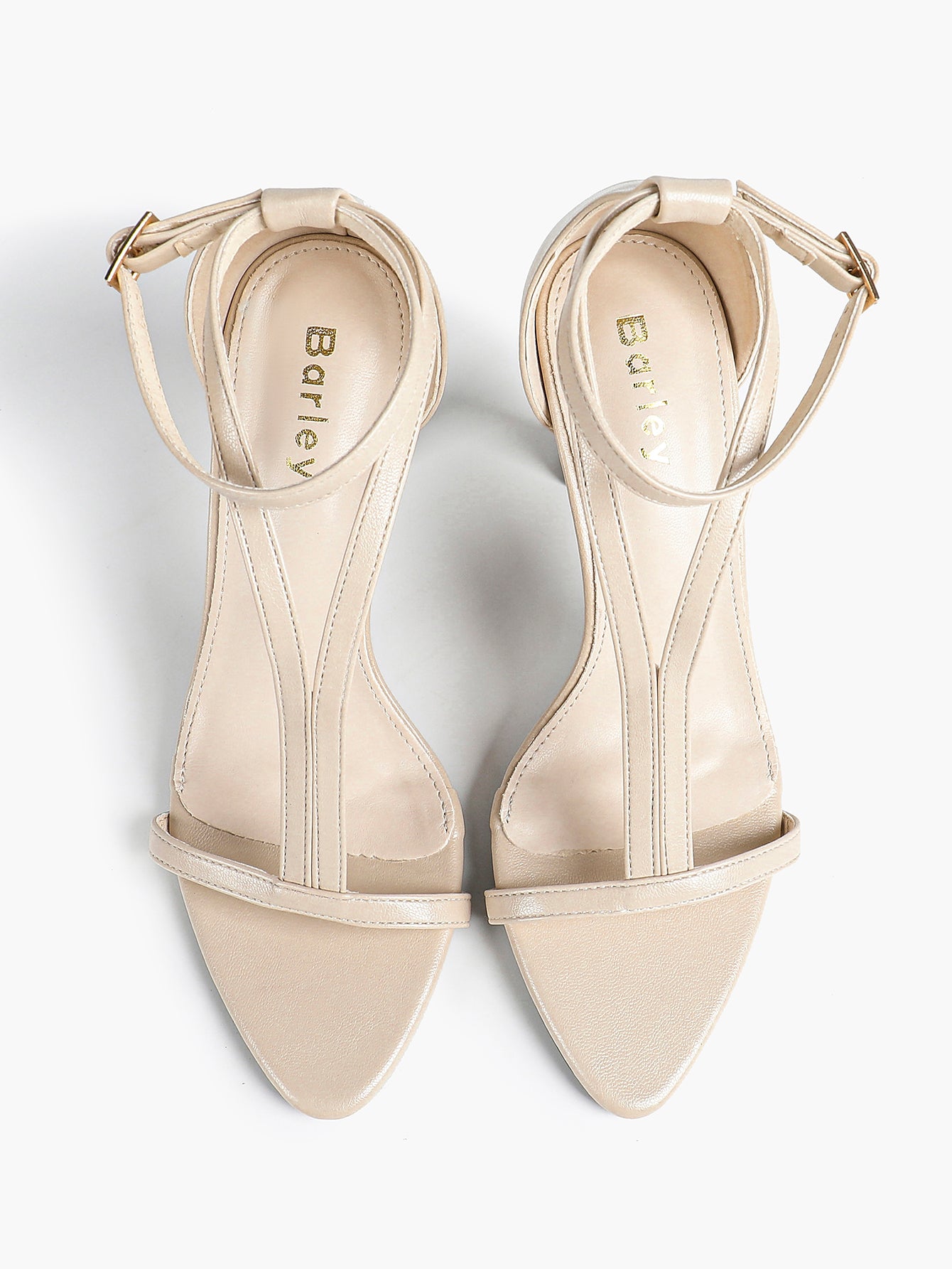 Women's Pointed Toe T-Strap High Heel Sandals -Summer, Wedding Guest, Date Night
