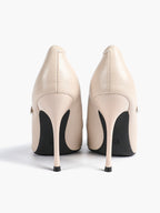 Cross Buckle Slingback Heels - Classic Pointed Toe Pumps
