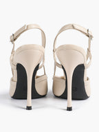 Pointed Toe Slingback Stiletto Heels | Elegant Dress Pumps