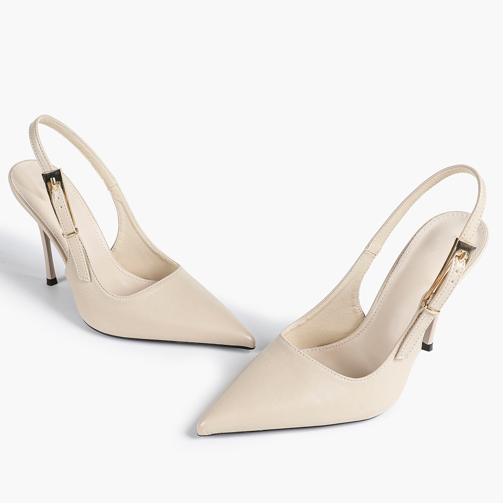 Women's Slingback Pointed Toe Heels-Timeless Elegant Pump