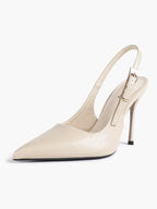 Women's Slingback Pointed Toe Heels-Timeless Elegant Pump