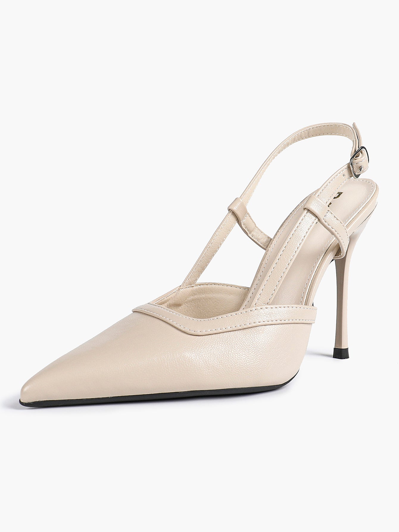 Pointed Toe Slingback Stiletto Heels | Elegant Dress Pumps