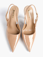 Women's Slingback Pointed Toe Heels-Timeless Elegant Pump