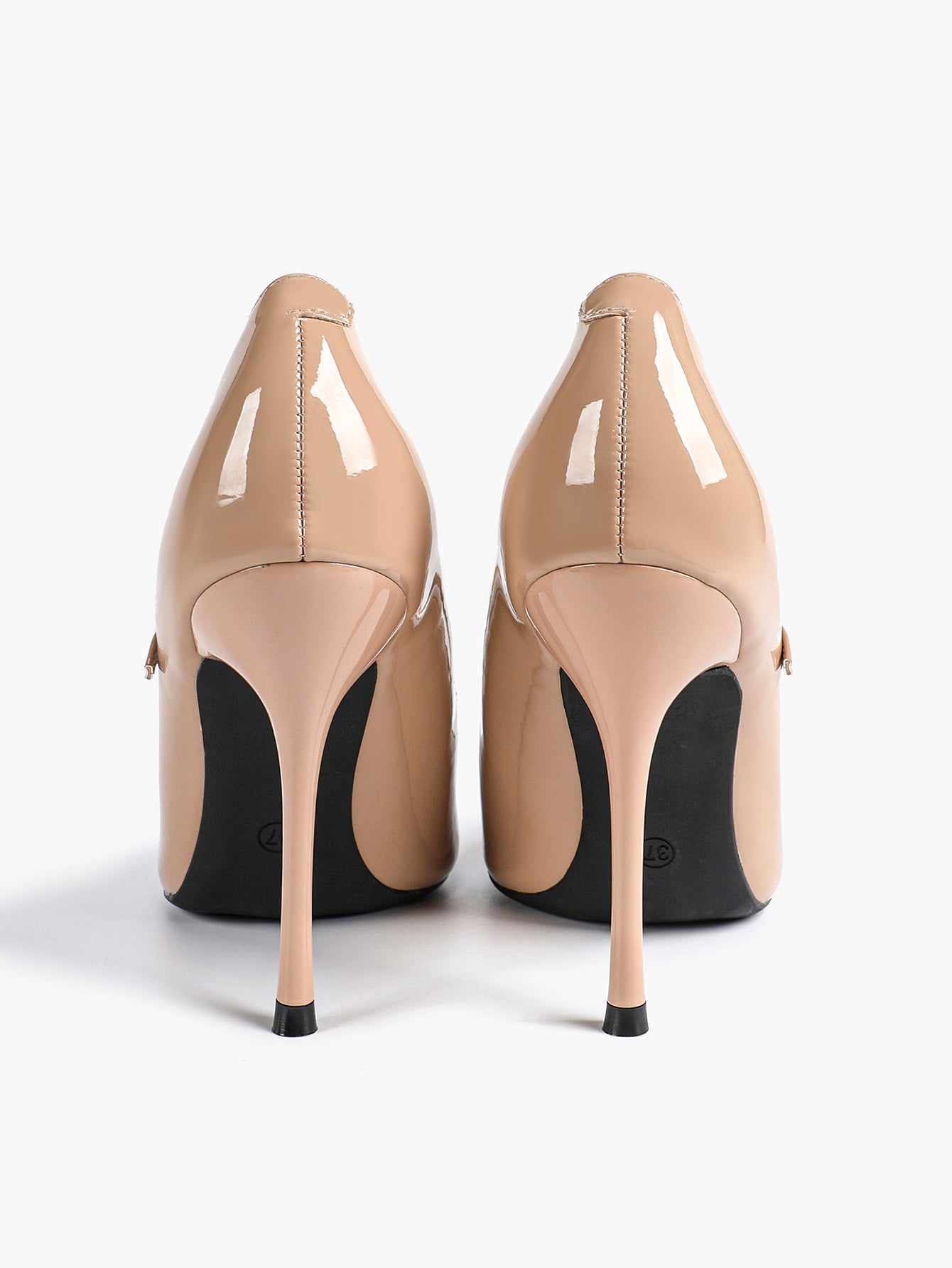 Cross Buckle Slingback Heels - Classic Pointed Toe Pumps