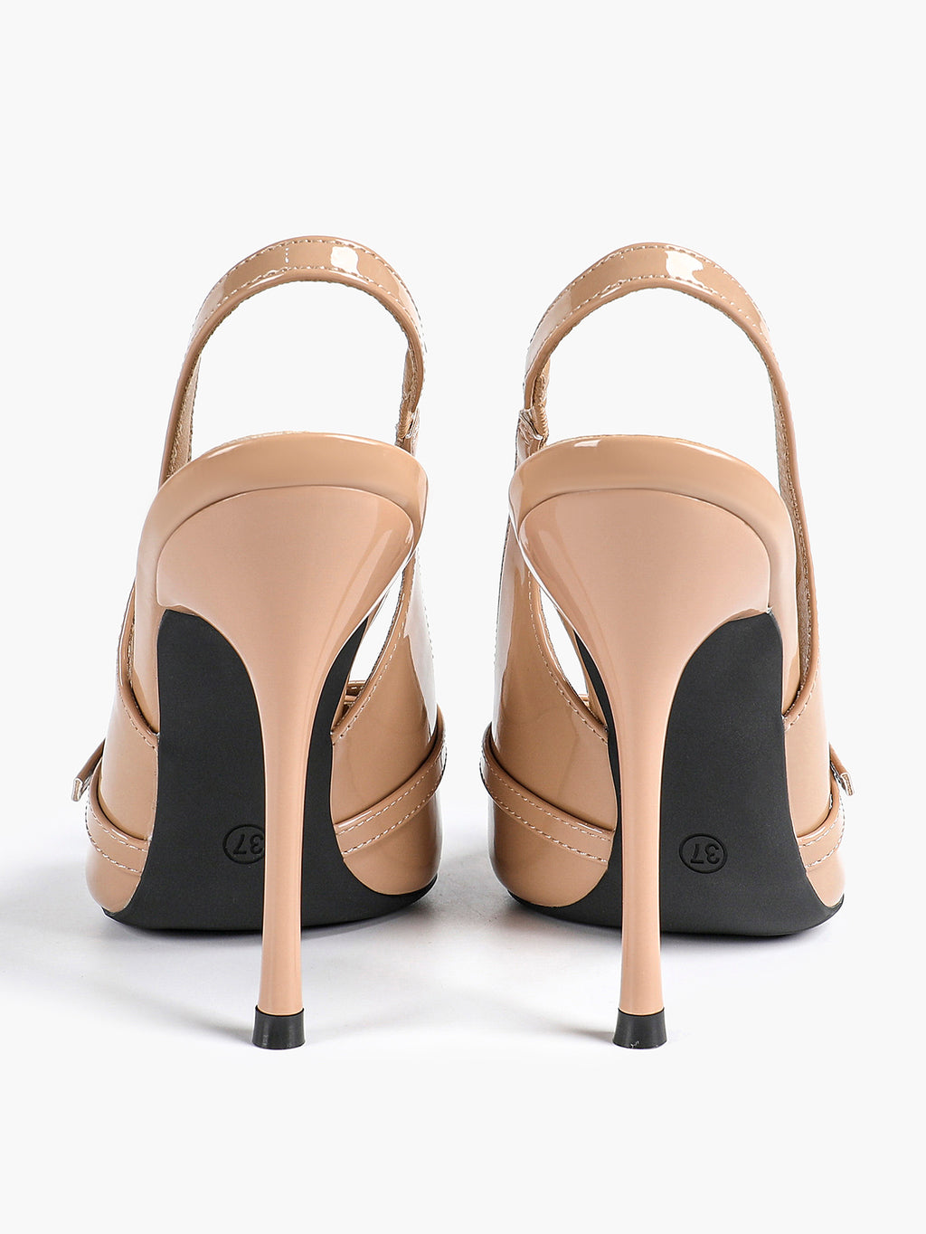 Women's Buckle Accent Pointed Toe Pumps Heels - Party Date Night Heels