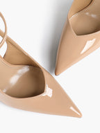 Pointed Toe Ankle Strap Classic Heels – Office Evening Pumps