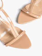 Women's Pointed Toe T-Strap High Heel Sandals -Summer, Wedding Guest, Date Night