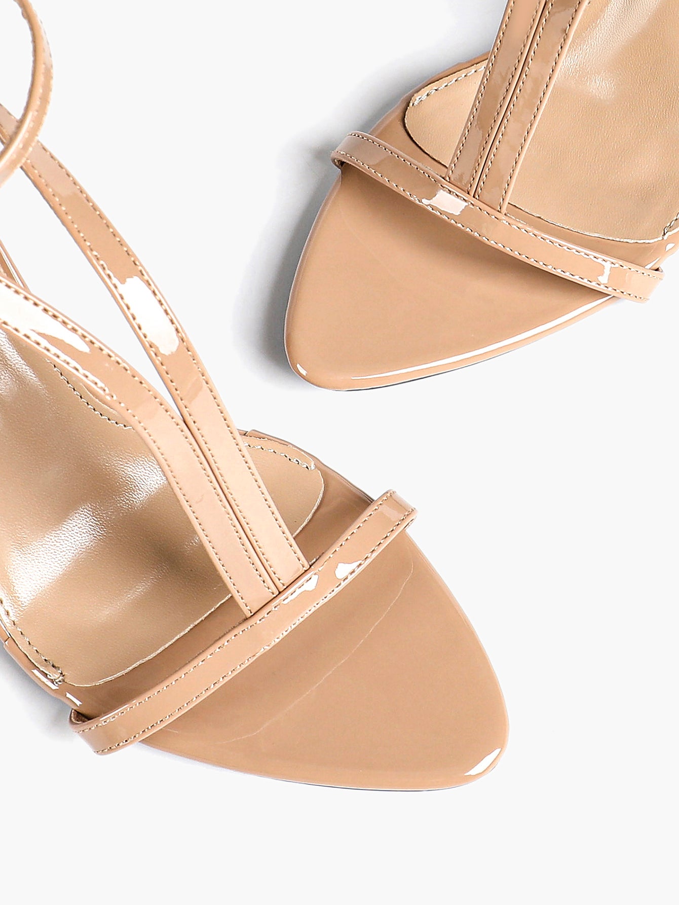 Women's Pointed Toe T-Strap High Heel Sandals -Summer, Wedding Guest, Date Night