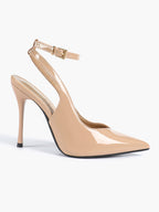 Pointed Toe Ankle Strap Classic Heels – Office Evening Pumps