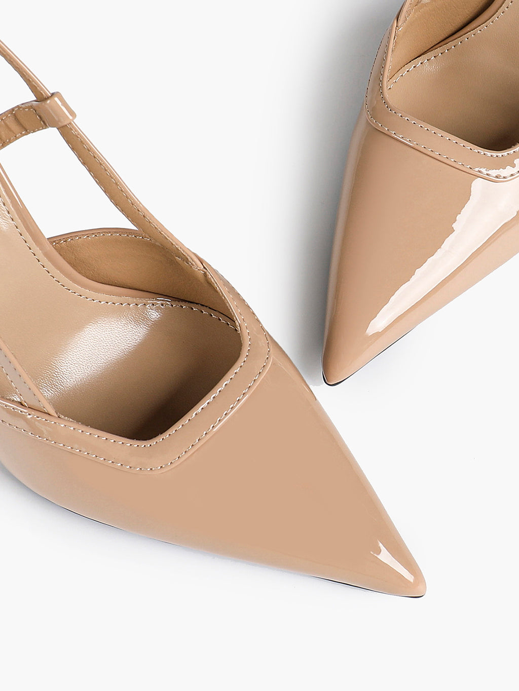 Pointed Toe Slingback Stiletto Heels | Elegant Dress Pumps