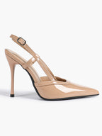 Pointed Toe Slingback Stiletto Heels | Elegant Dress Pumps
