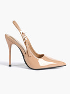 Women's Slingback Pointed Toe Heels-Timeless Elegant Pump