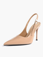 Women's Slingback Pointed Toe Heels-Timeless Elegant Pump