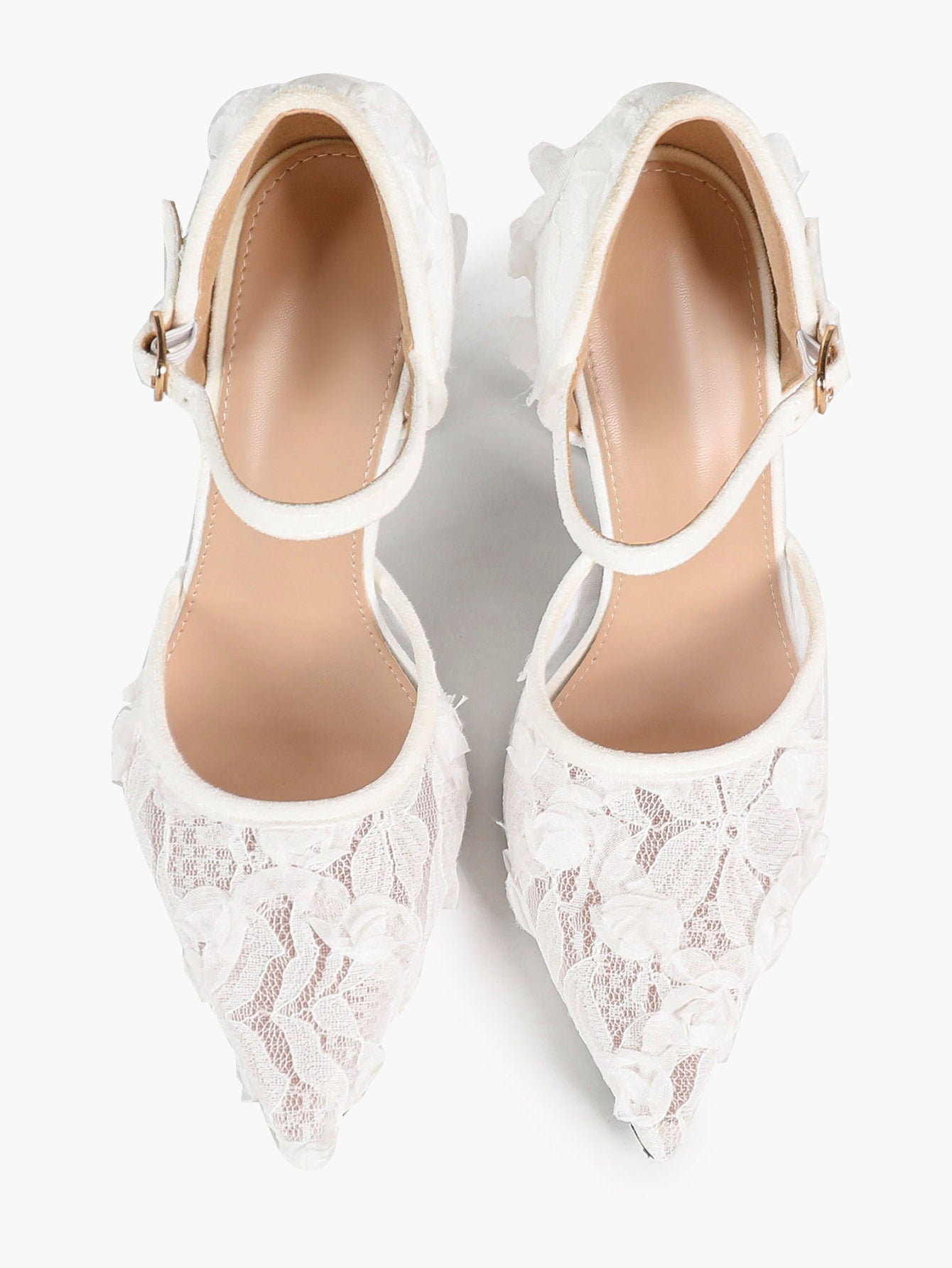 The Gilded Dream: Beige Sequin Mesh Stilettos for Elegant Evening Affairs