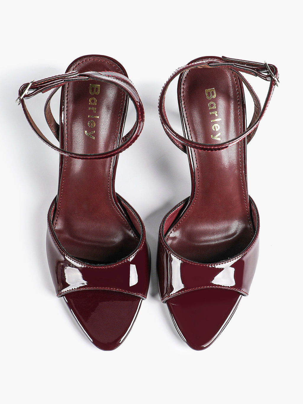 Open Toe Single Band Ankle Strap Heels Adjustable Sandals for Summer Date