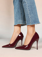 Classic Pointed Toe Stiletto Heels - Office Business Meetings Shoes