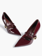 Pointed Toe Mary Jane Pumps Heels - Weddings Formal Event Heels
