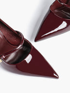 Pointed Toe Mary Jane Pumps Heels - Weddings Formal Event Heels
