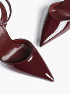 Classic Pointed Toe Ankle Strap Stilettos - Formal Event Heels