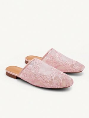 mary jane mules flats shoes