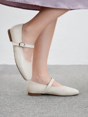 vintage inspired mary jane flats – effortless elegance for everyday wear