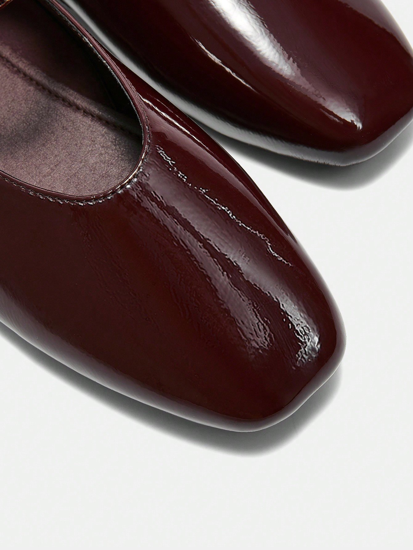 women's burgundy patent leather mary jane flats classic square toe buckle women's burgundy patent leather mary jane flats classic square toe buckle